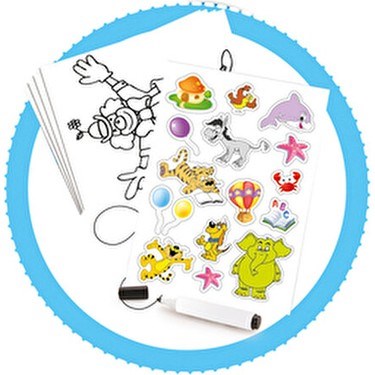 Eğitici Yazı Tahtası ile Matematik ve Sayma Oyunları