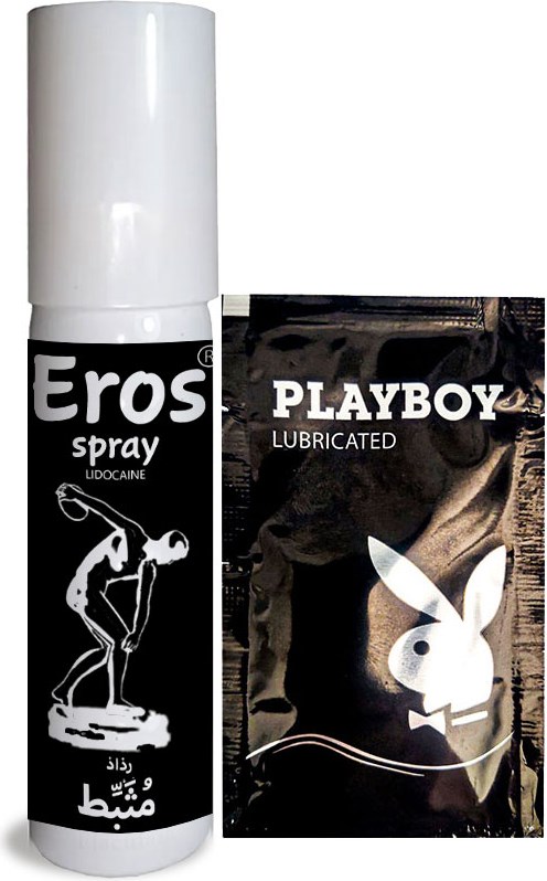 Eros Black *delayspray* Erkeklere Geciktiricisprey 20 ml + Kaydırıcıjel