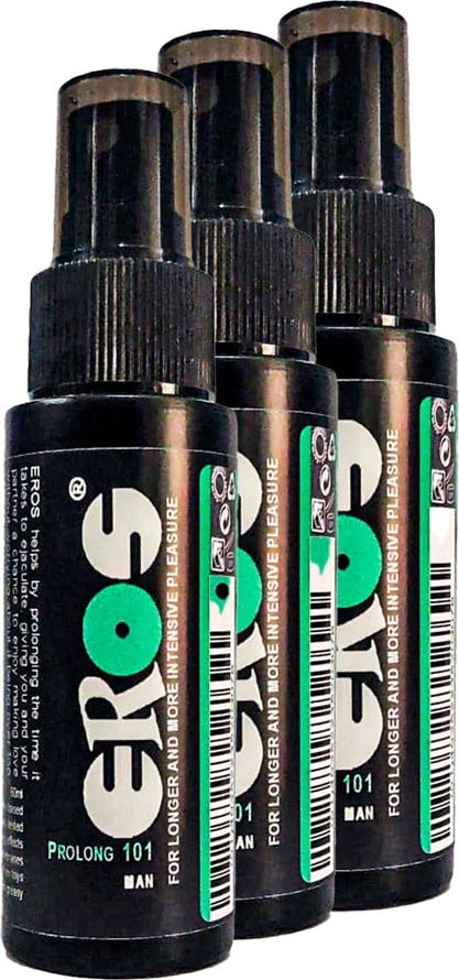 Eros PRO101 60ML 3 Adet Büyük Boy Geciktiricisprey / Erkeklere Özel