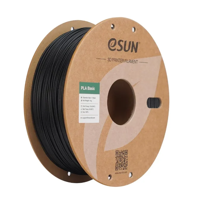 Esun PLA Basic 1.75mm 1kg Siyah Filament
