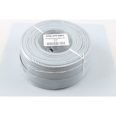 Eyfel EF-C450 4+1 2x0.22 (14x0.18 CCA) Folyolu 250Mt CCTV