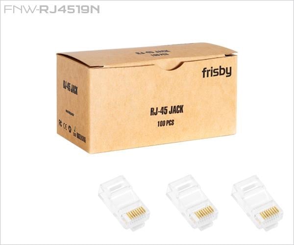 FNW-RJ4519N RJ45 CAT5 UTP 100 ADET KONNEKTOR