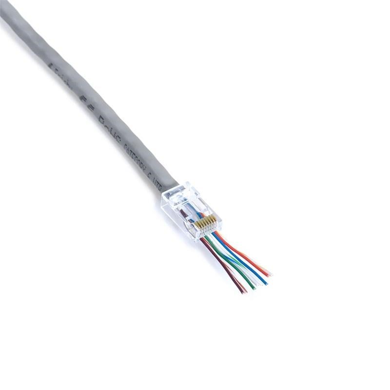 FNW-RJ4528N CAT6 EZRJ-45 YENİ NESİL UTP KONNEKTÖR 100LÜ KUTU