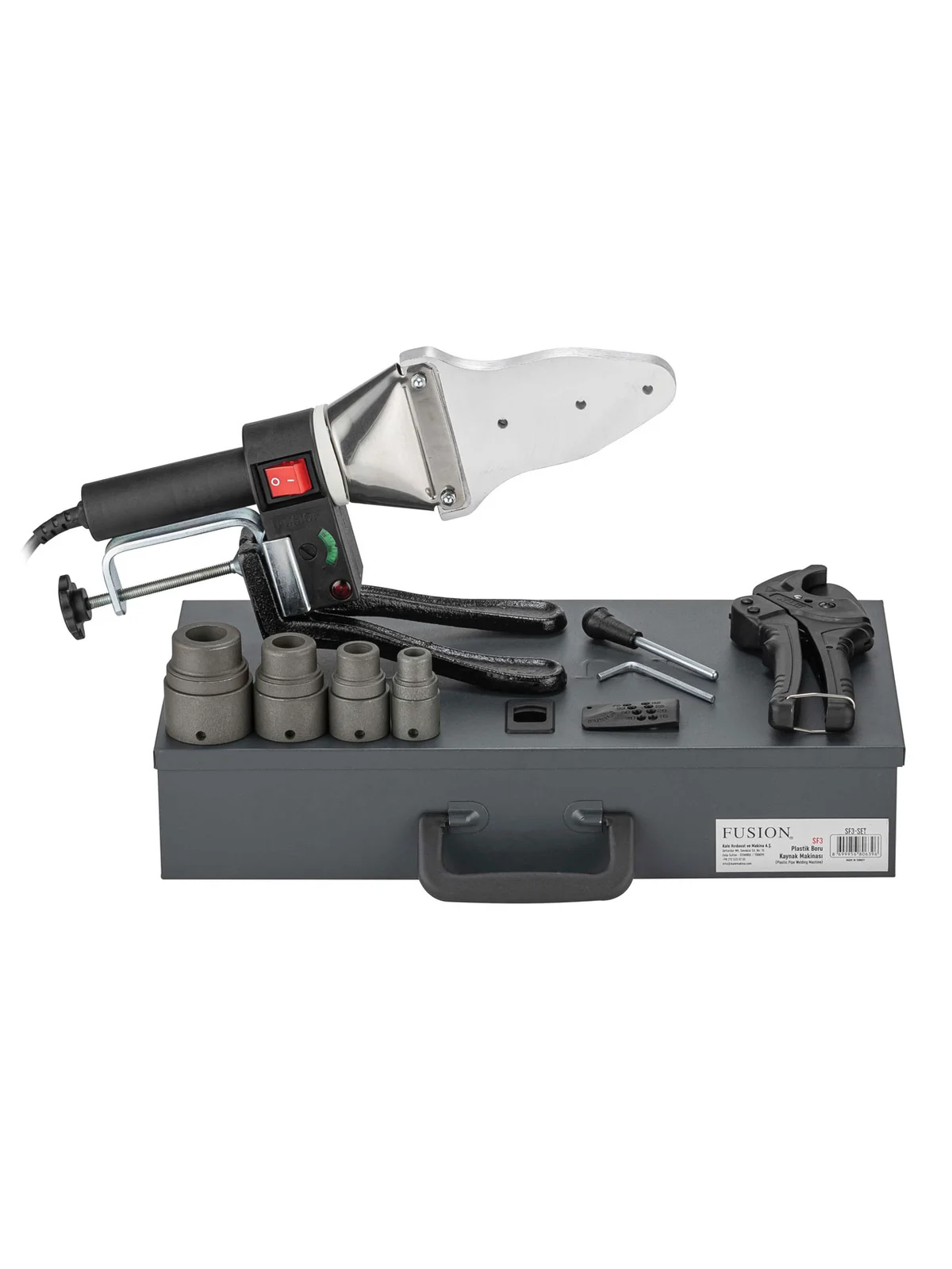 FUSİON SF3 Plastik Boru Kaynak Makinası Seti