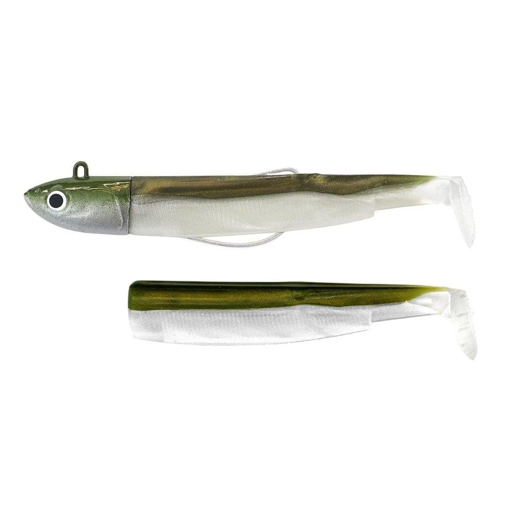 Fiiish BM120/3 BM1323 Combo Deep 37gr Kaki/Rech Silikon Sahte Yem