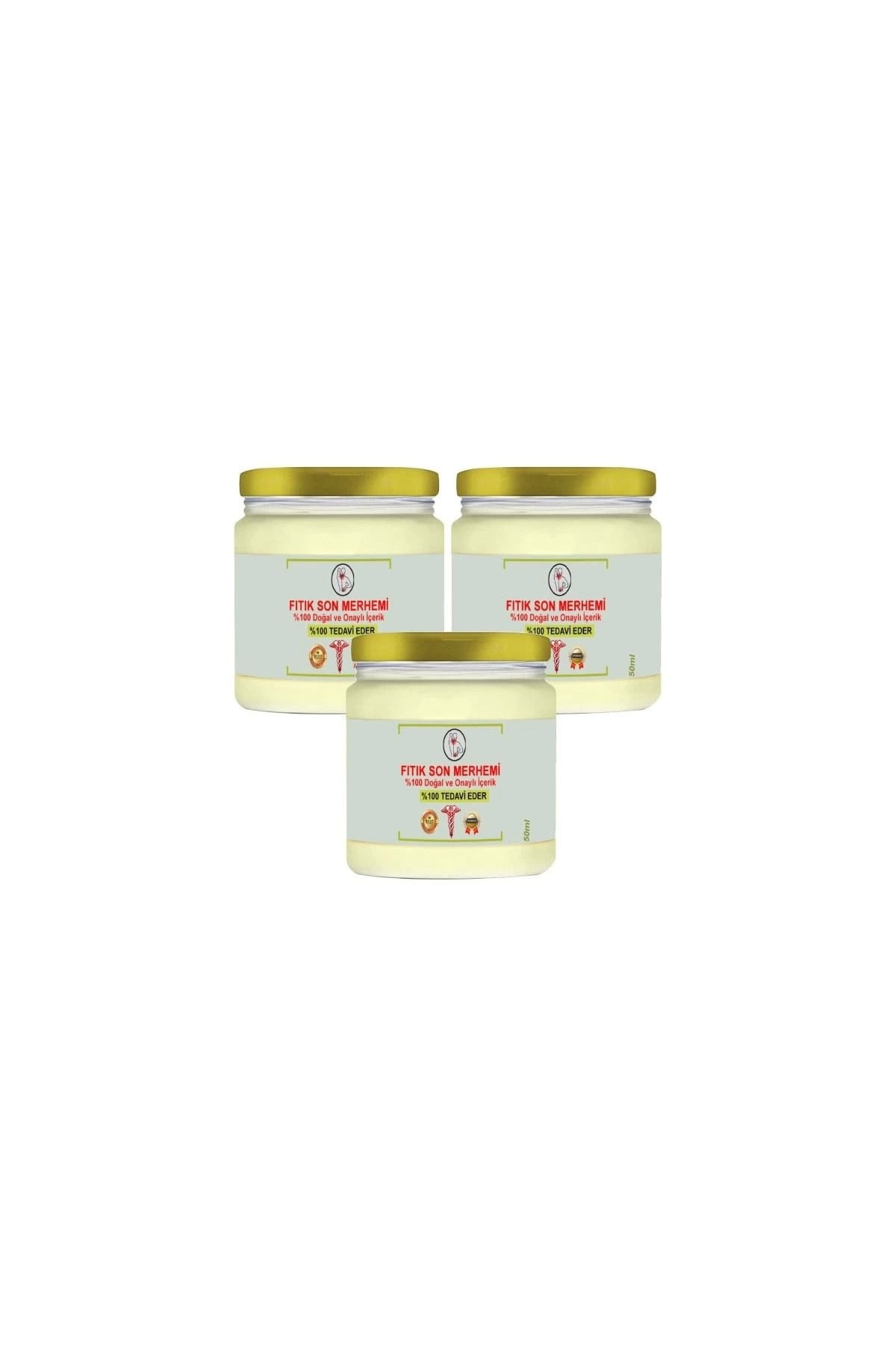 Fıtık Son Merhemi Mucizevi Tamamen Doğal  Etkili Rahatlatıcı Masaj Kremi 50 ml X 3 Adet
