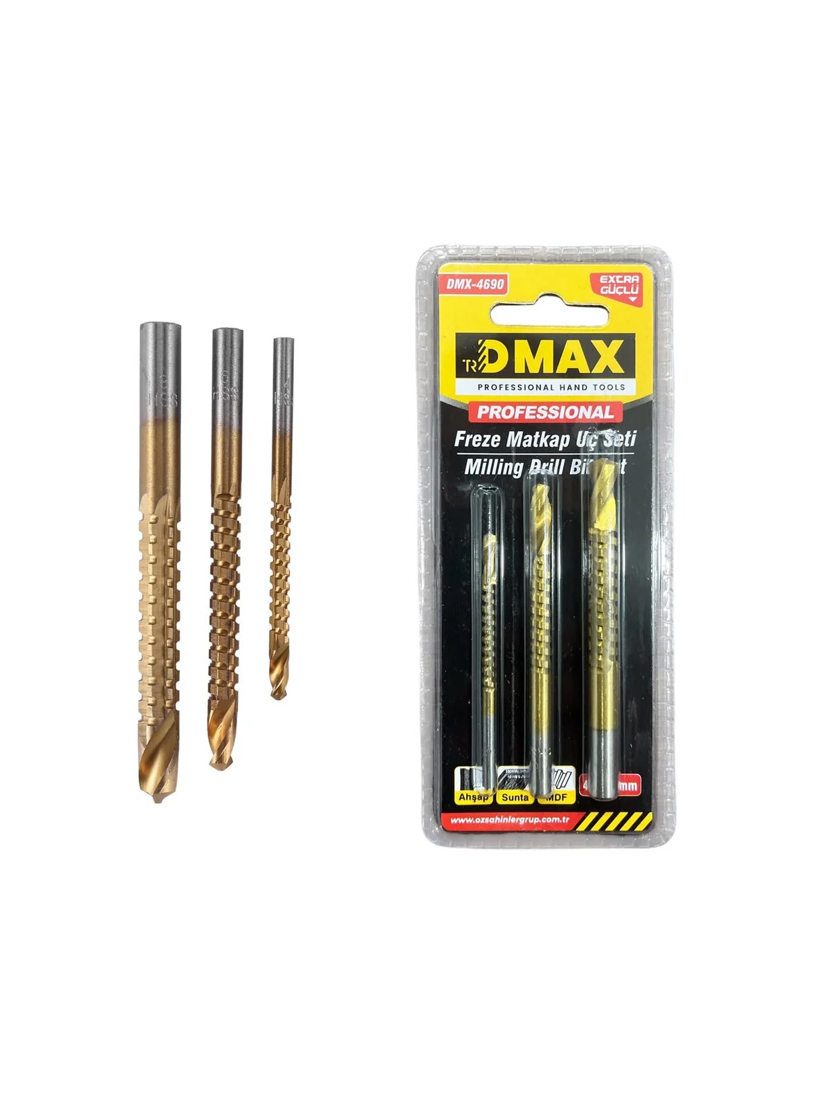 Freze Matkap Ucu Seti 3 Parça DMX4690