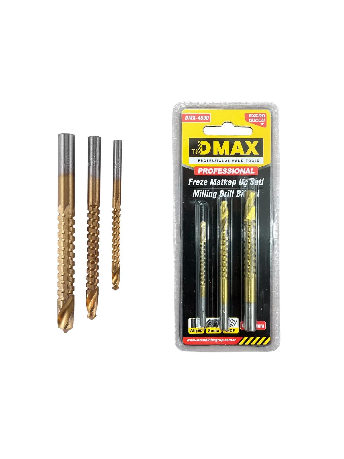 Freze Matkap Ucu Seti 3 Parça DMX4690