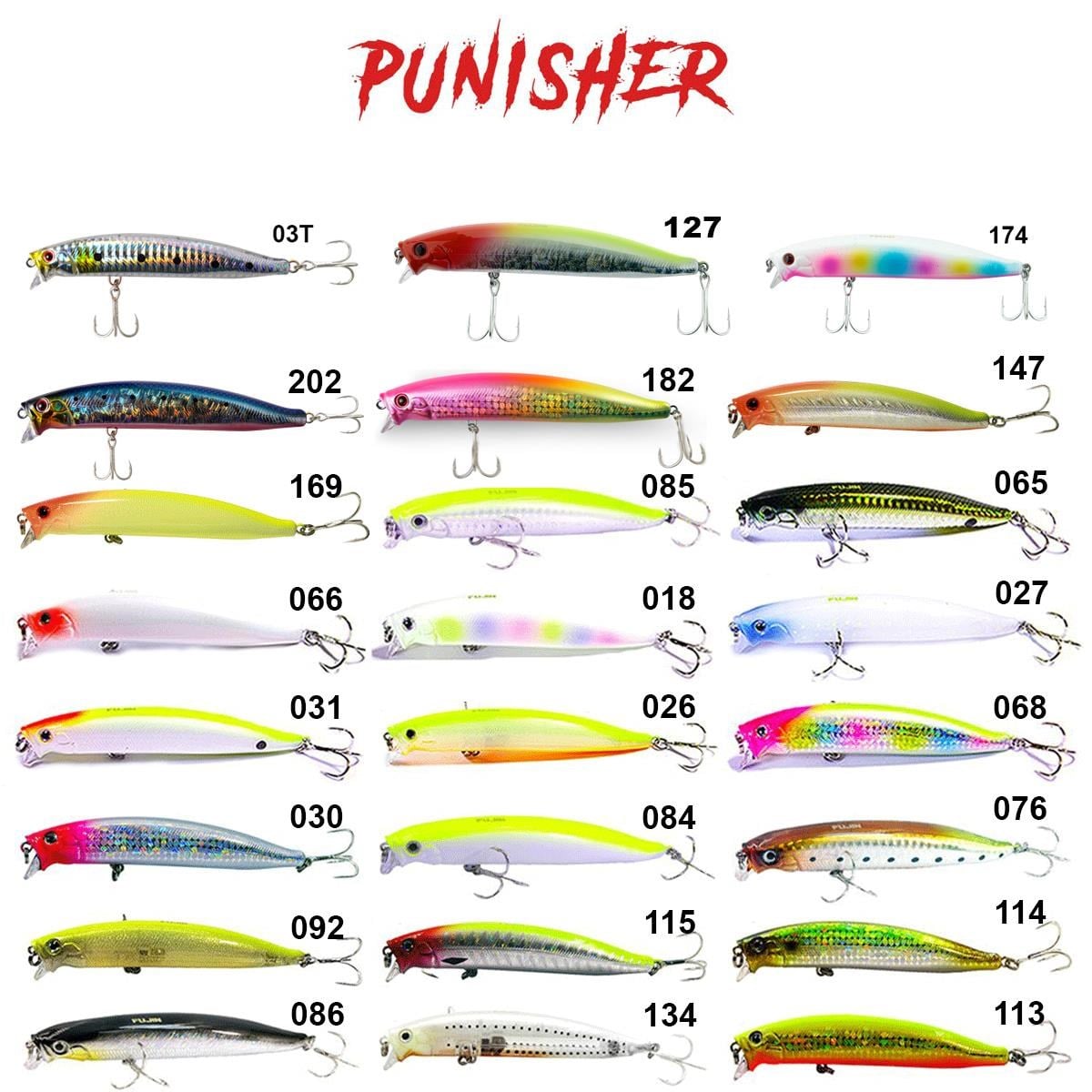Fujin Punisher 105mm 16gr Maket Balık - 182-D.PINK CHART