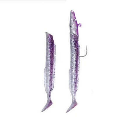 Fujin Salt Eel Purple Space 13cm 22gr x2 Silikon Sahte Balık Yem