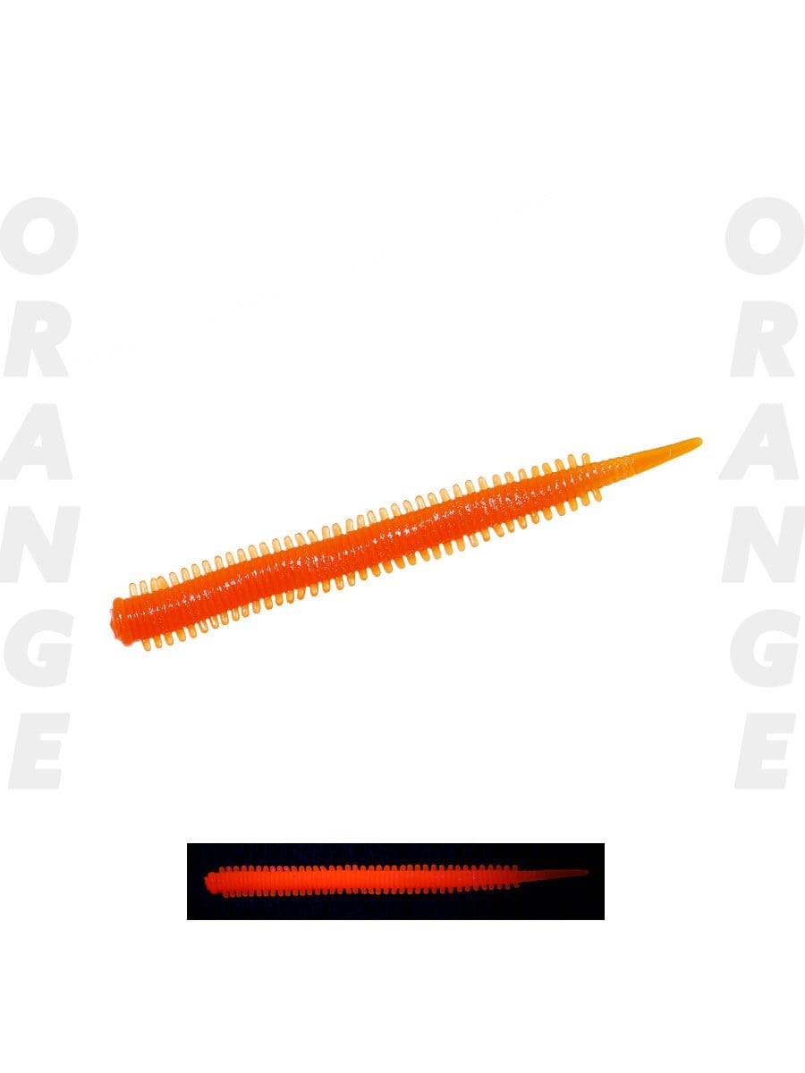 Fujin Yummy Sandworm 7cm LRF Silikon Yemi - ORANGE GLOW