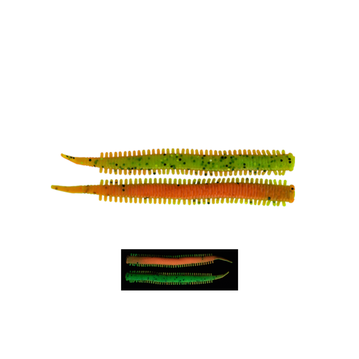 Fujin Yummy Sandworm 7cm LRF Silikon Yemi - UV FIRE TIGER