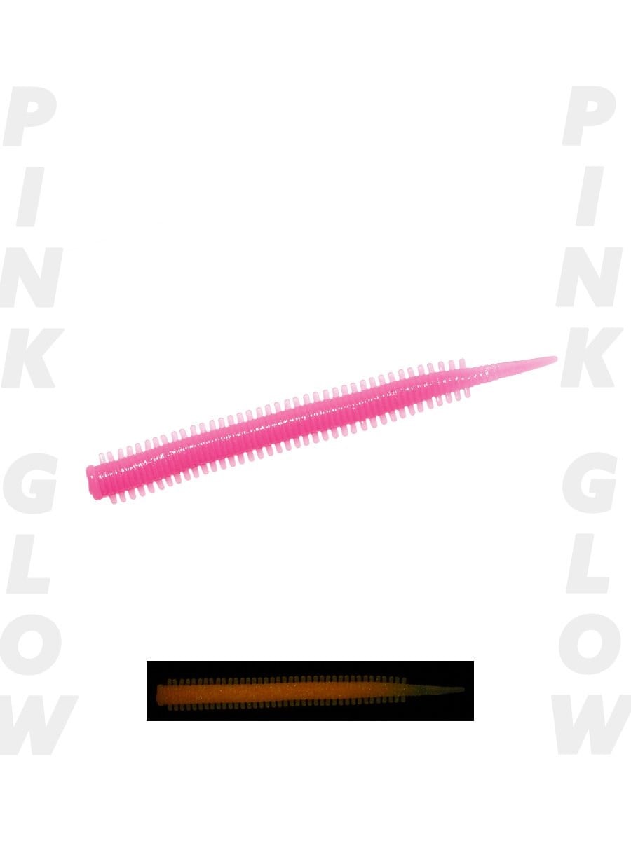 Fujin Yummy Sandworm 7cm LRF Silikon Yemi - PINK GLOW