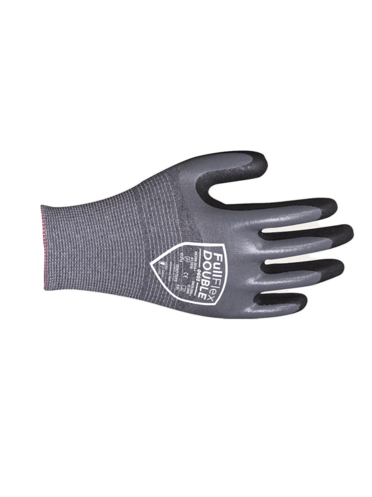 FullFlex DOUBLE 0603 3/4 Kaplı Nitril Eldiven XL - No: 10