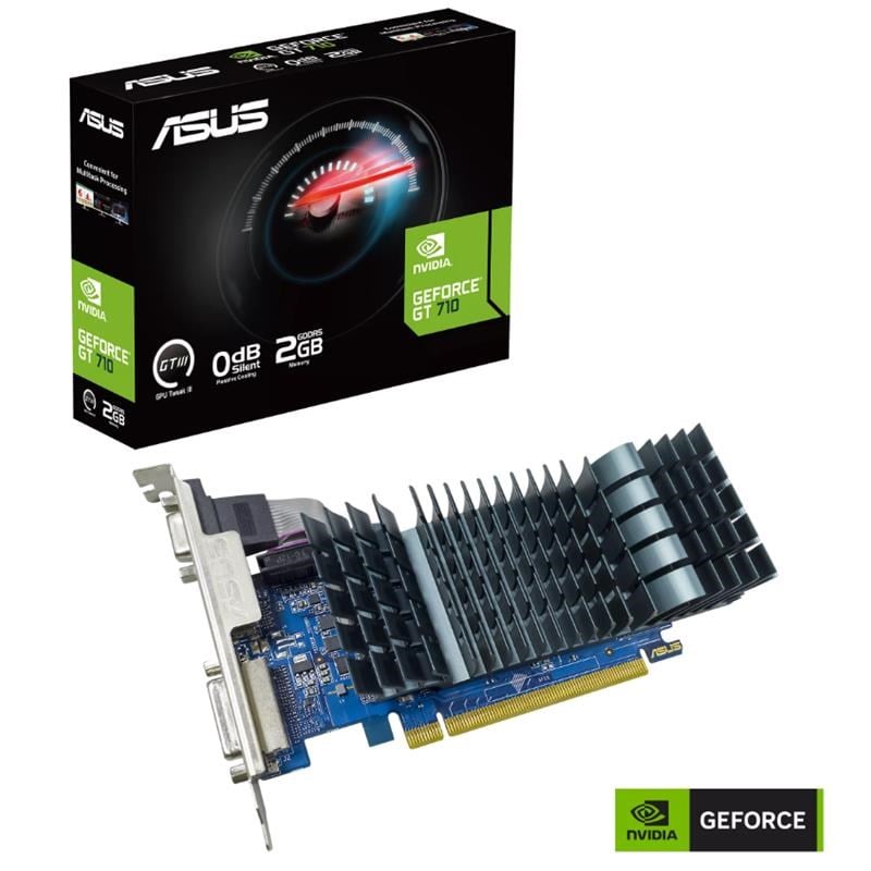 GEFORCE GT710-SL-2GD5-BRK-EVO 2GB DDR5 64BIT 1XVGA 1XHDMI 1XDVI EKRAN KARTI