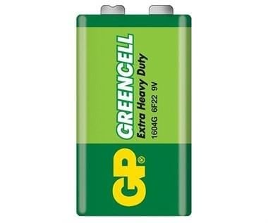 GP Greencell 9V Pil 1604G 6F22