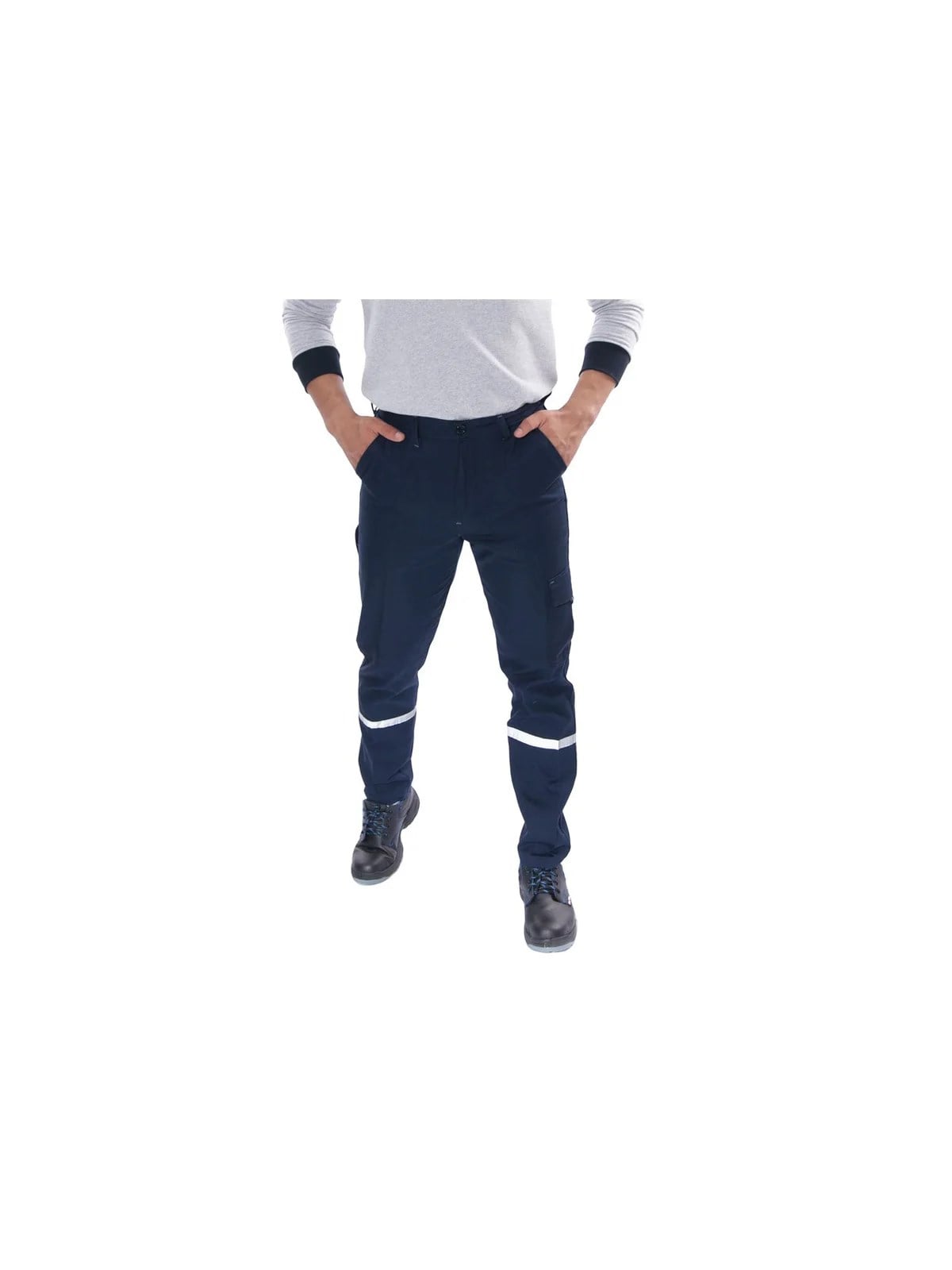 Gabardin Pantalon Lacivert 16/12 M