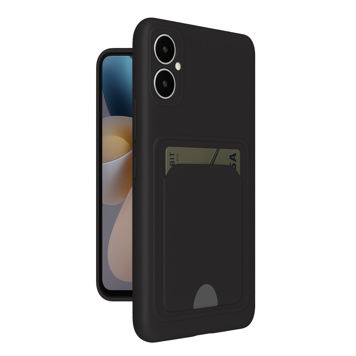 Galaxy A05 Kelvin Kartvizitli Silikon - Siyah