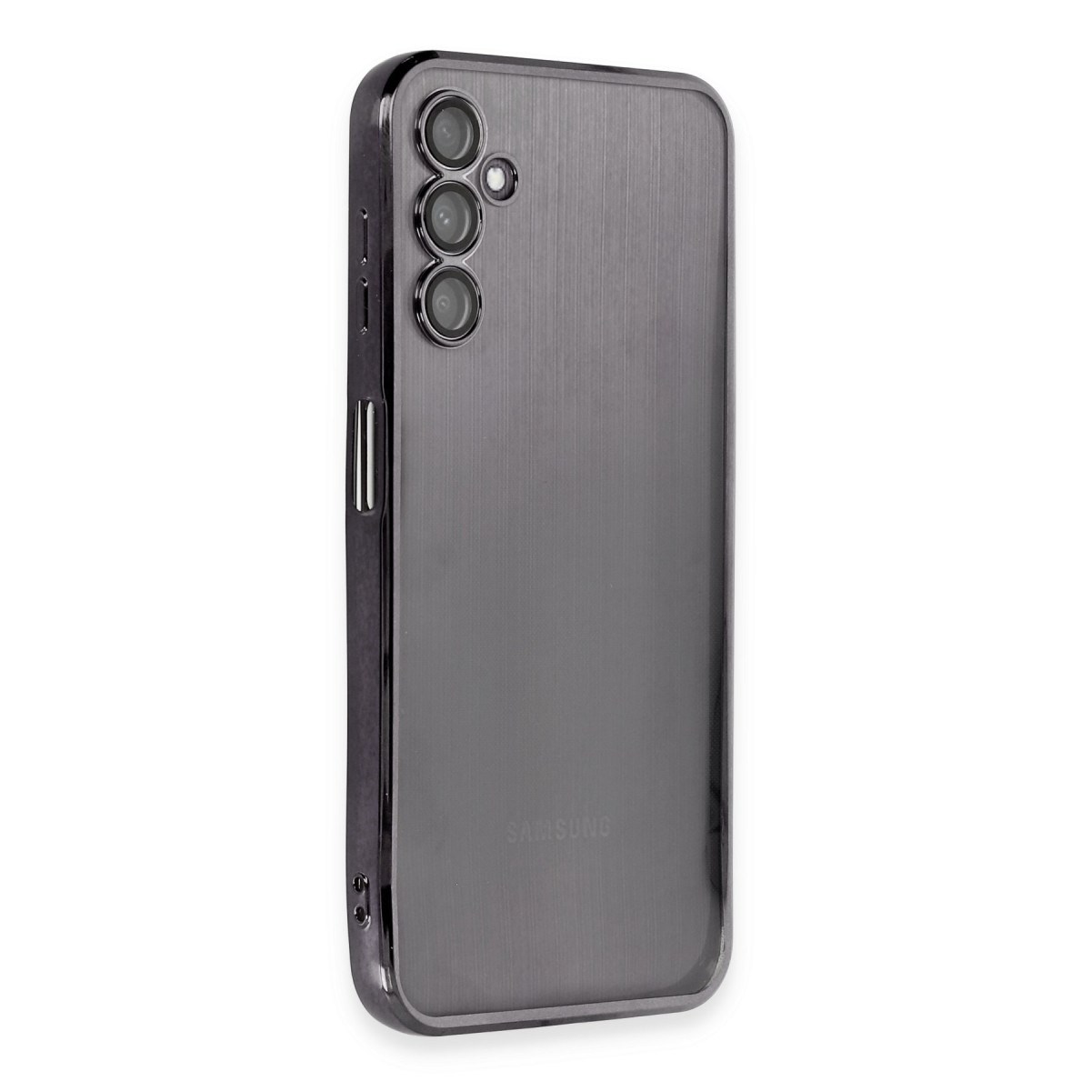 Galaxy A14 4G Kılıf Razer Lensli Silikon - Siyah