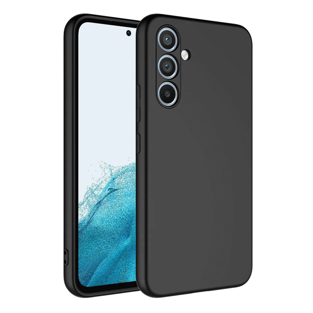 Galaxy A16 5G Kılıf First Silikon - Siyah