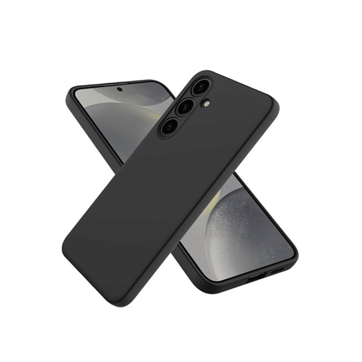 Galaxy A26 Kılıf First Silikon - Siyah