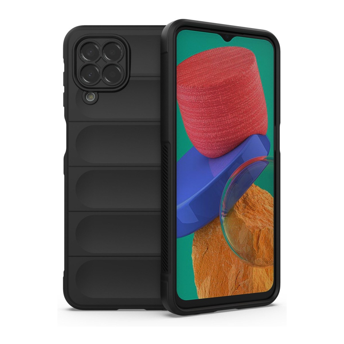 Galaxy M33 Kılıf Optimum Silikon - Siyah