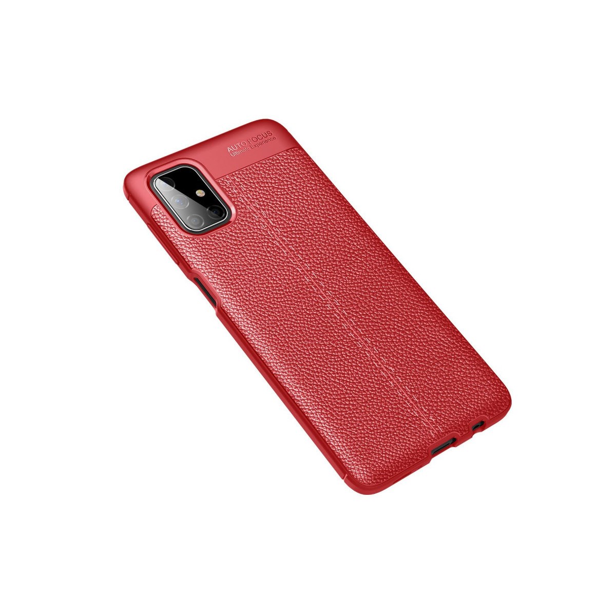 Galaxy M51 Kılıf Auto Focus Kapak - Kırmızı