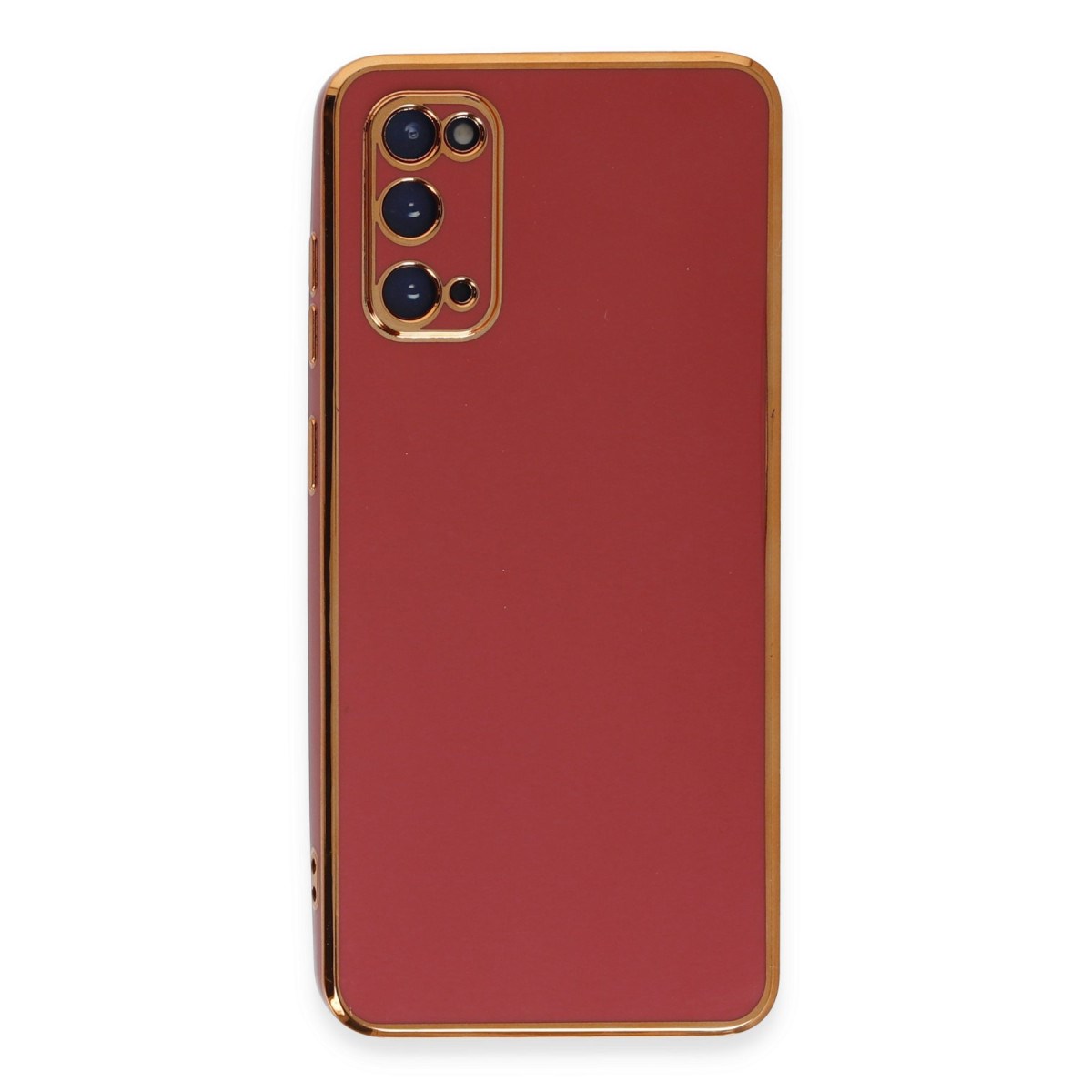 Galaxy S20 Kılıf Volet Silikon - Kırmızı