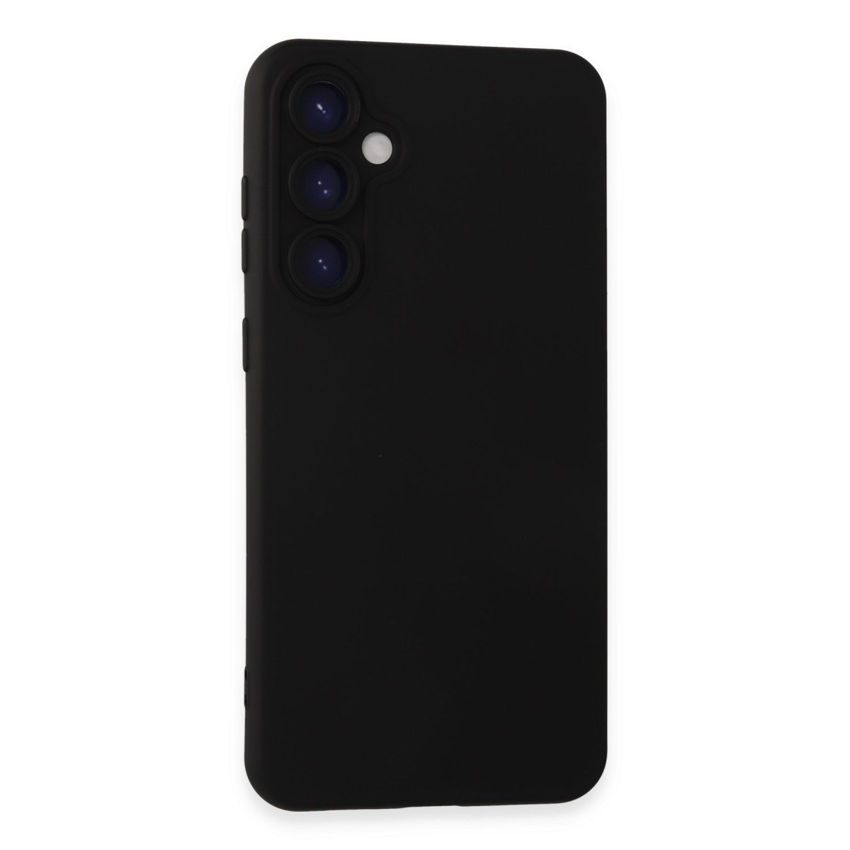 Galaxy S24 Kılıf Nano içi Kadife Silikon - Siyah