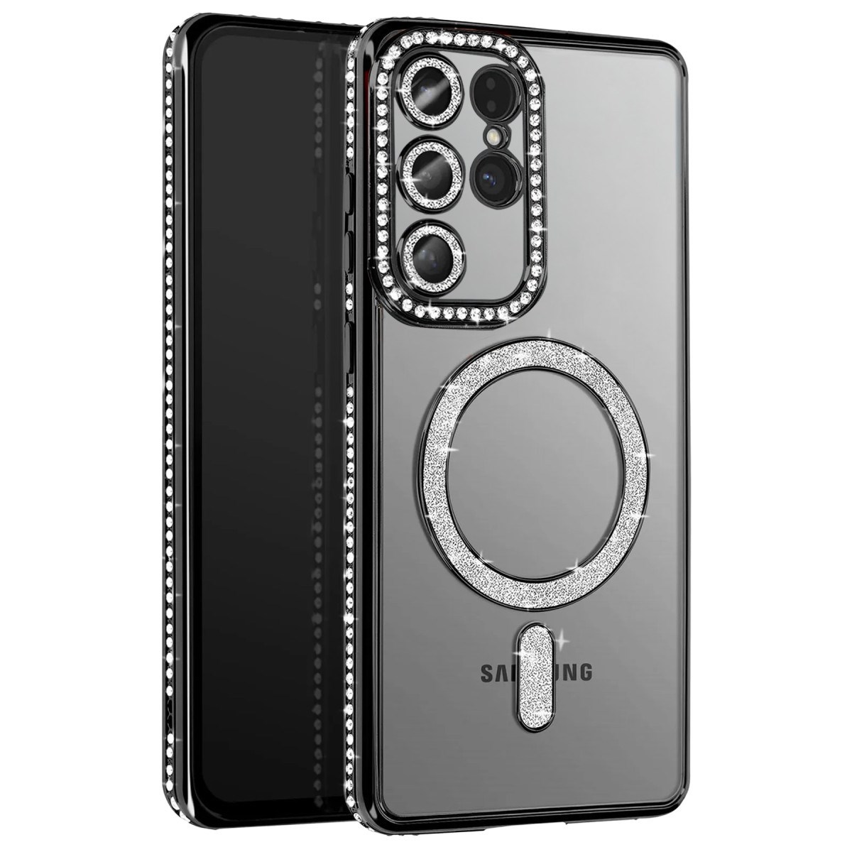 Galaxy S26 Ultra Joke Simli Magneticsafe Kılıf - Siyah