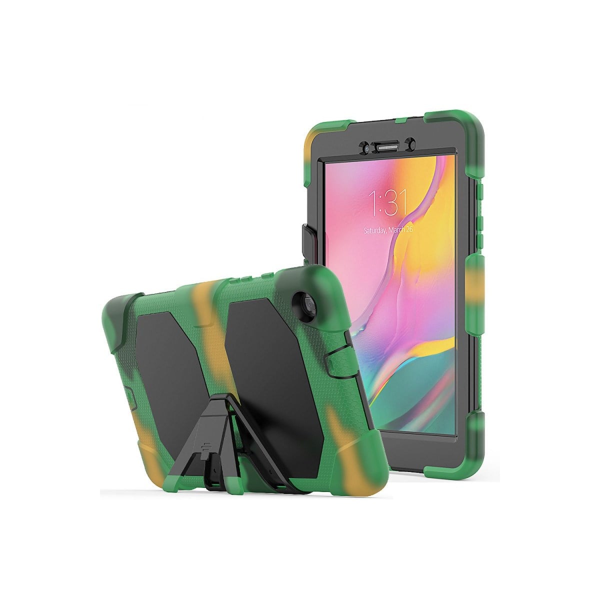 Galaxy T290 Tab A 8 Kılıf Griffin Tablet Kapak - Kamuflaj