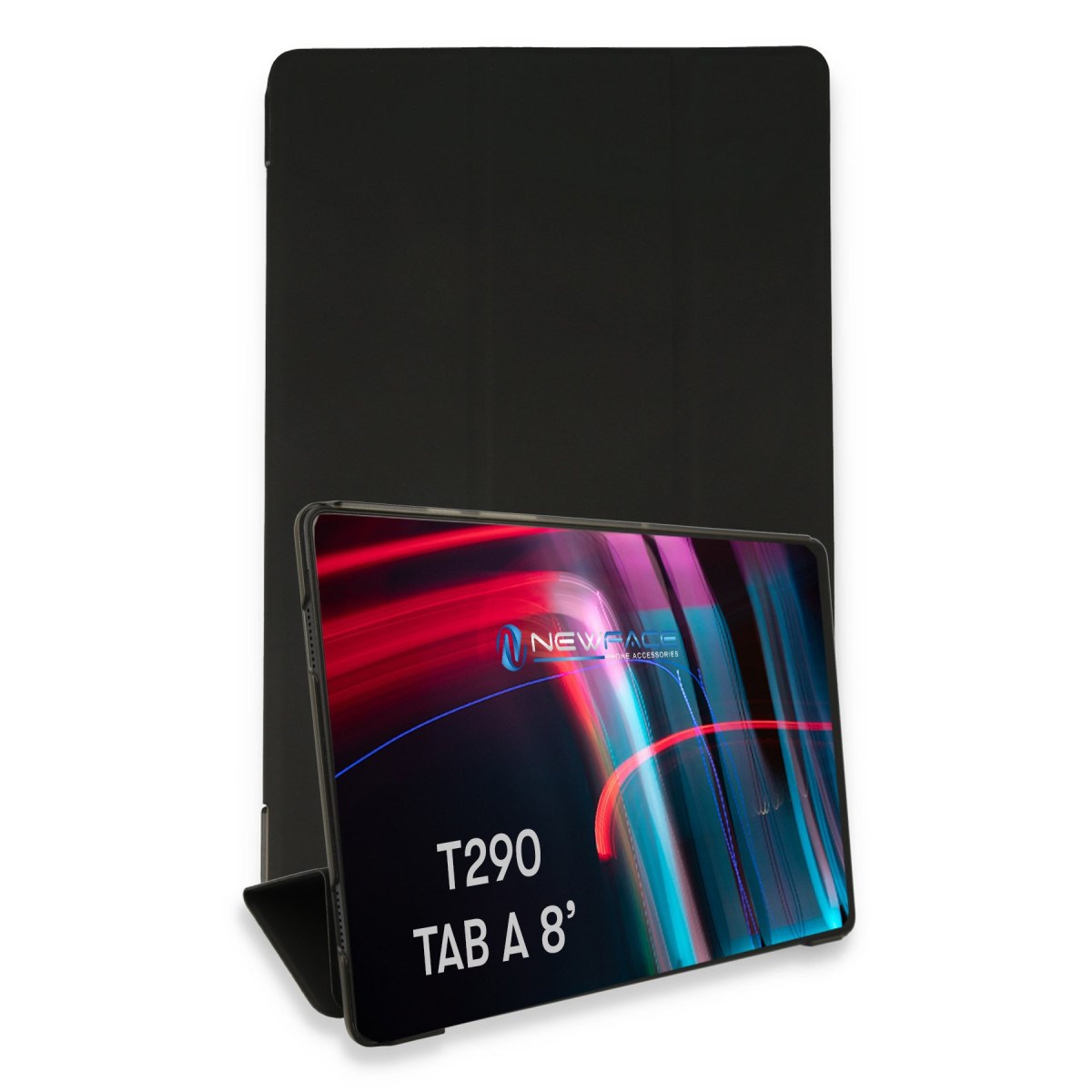 Galaxy T290 Tab A 8 Kılıf Tablet Smart Kılıf - Siyah