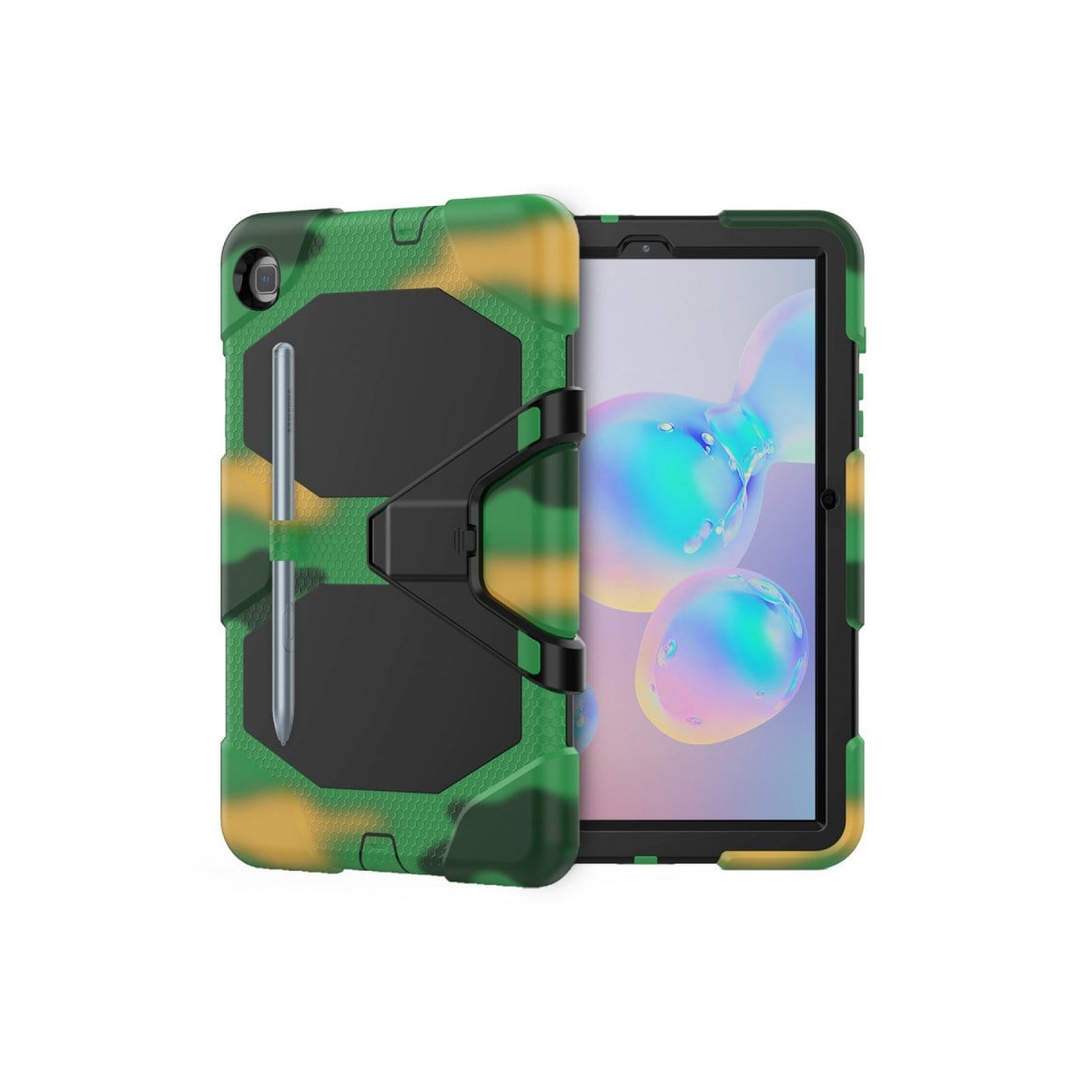 Galaxy T500 Tab A7 10.4 Kılıf Griffin Tablet Kapak - Kamuflaj