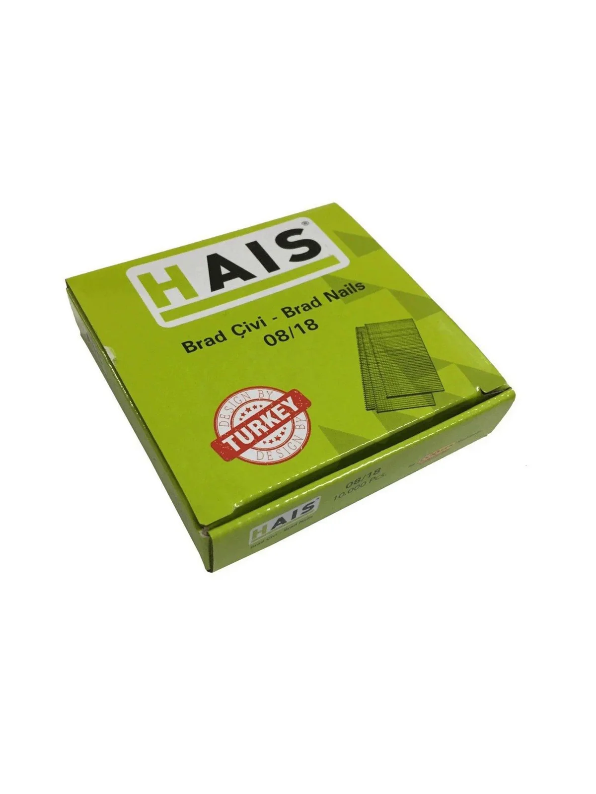 HAİS 21GA Pin Çivi 08x18 Başsız