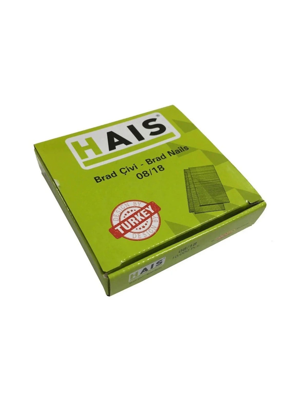 HAİS 21GA Pin Çivi 08x18 Başsız