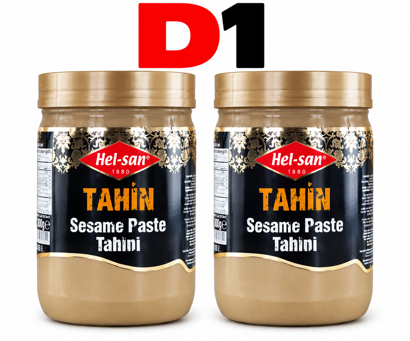 HEL SAN TAHİN 900 GR (2 Adet)