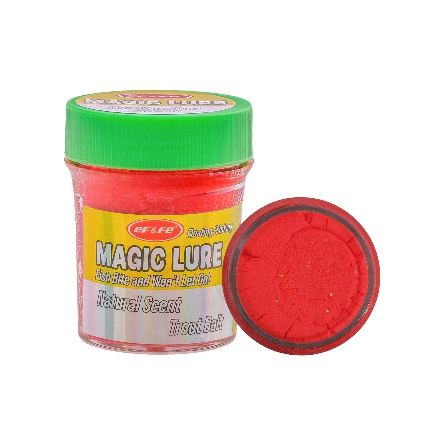 HG1504 Effe Magic Lure Dark Red Yüzen Hamur Alabalık Yemi - GARLİC