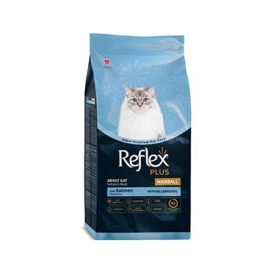 Hairball İndoor Somonlu Yetişkin Kedi Maması 1,5 Kg