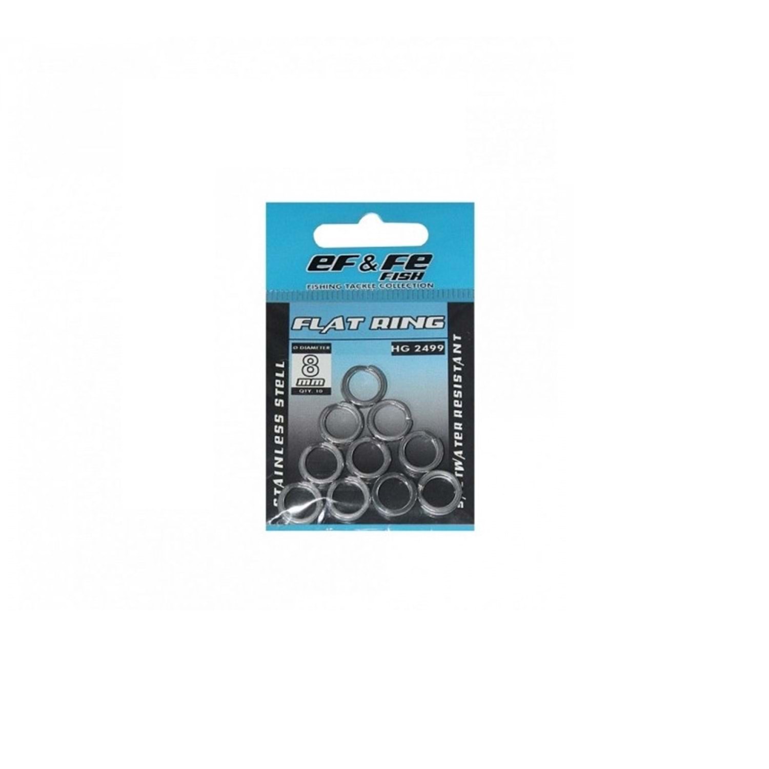 Halka Paslanmaz Çelik Flat Dövme HG2499 - NO-0
