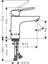 Hansgrohe 71178000 Hg Logis E Lb 100 K.dalı /