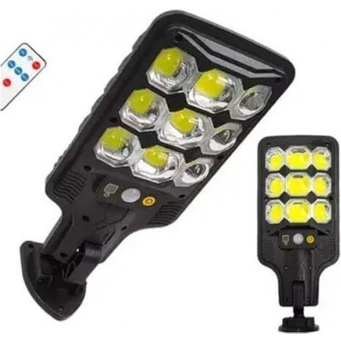 Hareket Sensörlü 9 COB LEDli Sokak Aydınlatması