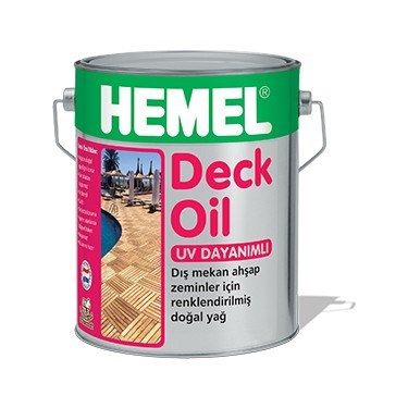 Hemel Deck Oil - Deck Zeminler Için Renkli Yağ - 2.5
