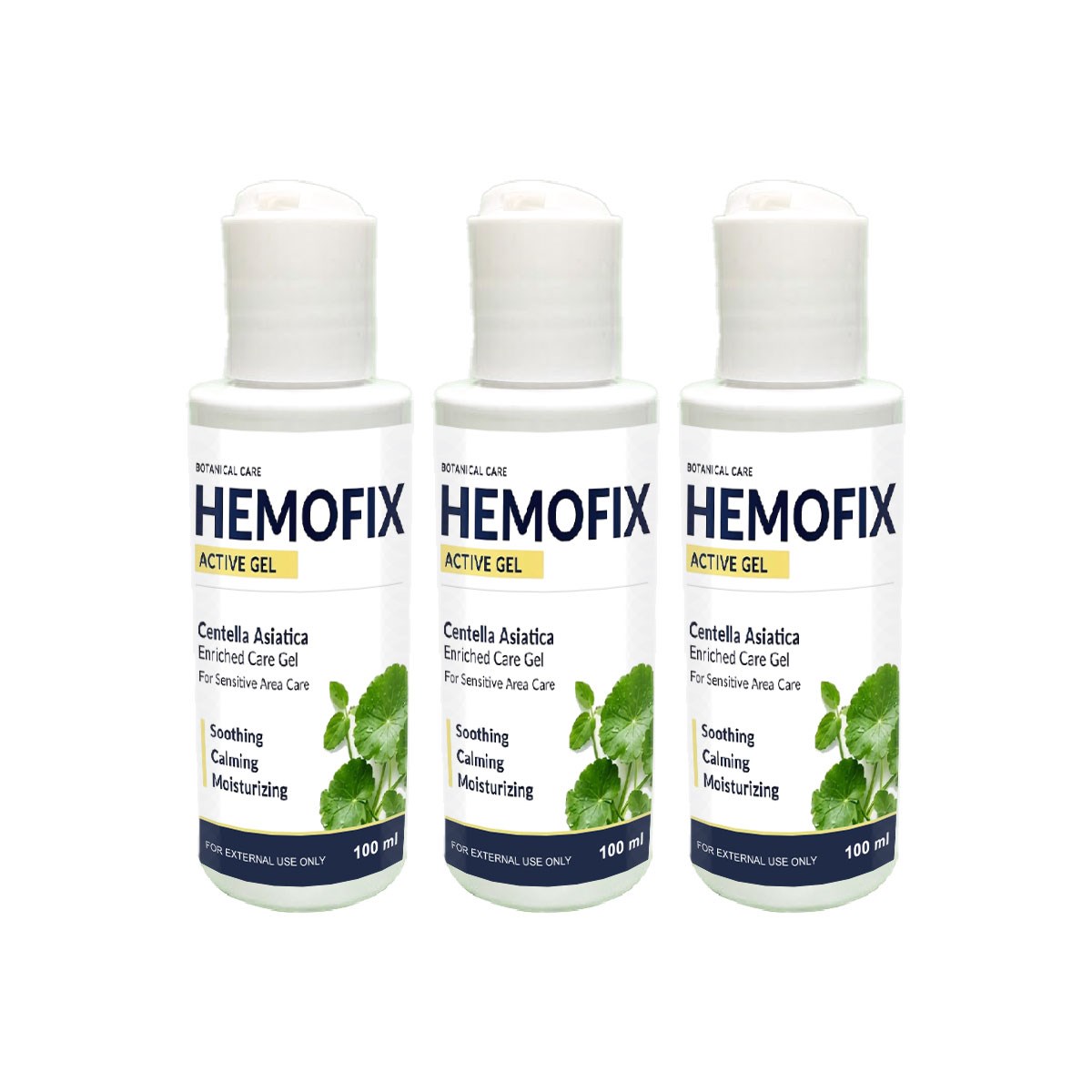 Hemofix Centella Asiatica İçerikli Bakım Kremi 3 Adet