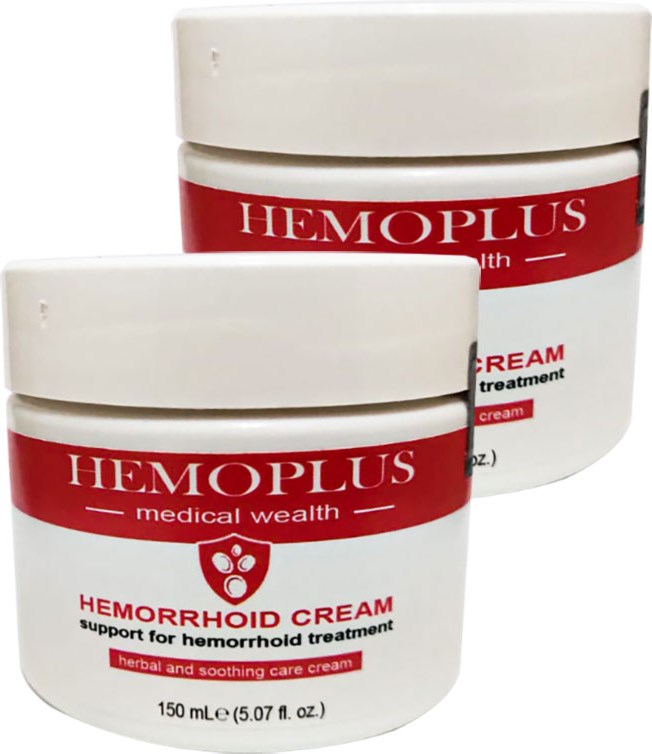 Hemoplus Büyük Boy 150 ml Analbakım Krem 2 Adet