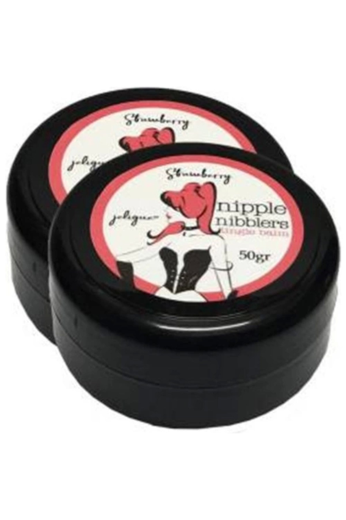 Hintohu Nipple Nibblers Tingle Balm Strawberry Flavored 50ML Çilekli Göğüs Bakım Kremi 2 Adet