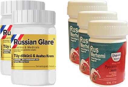 Hintohu Tüy Dökücü Azaltıcı Merhem 50 ml 2 Adet + Genital Bölge Merhemi 50 ml 3 Adet