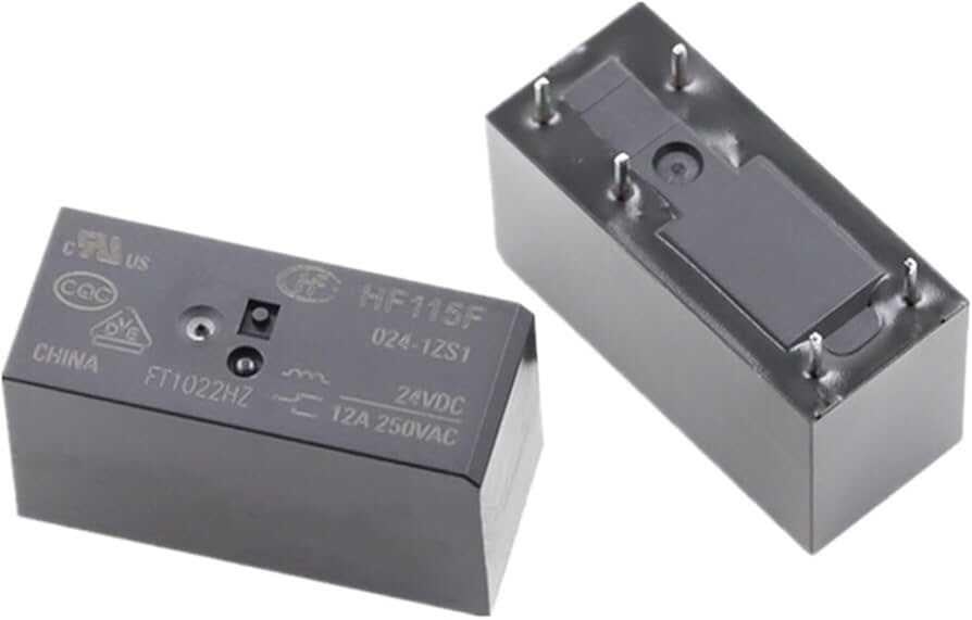 Hongfa HF115F/024-1ZS1 24V 12A Tek Kontak Röle