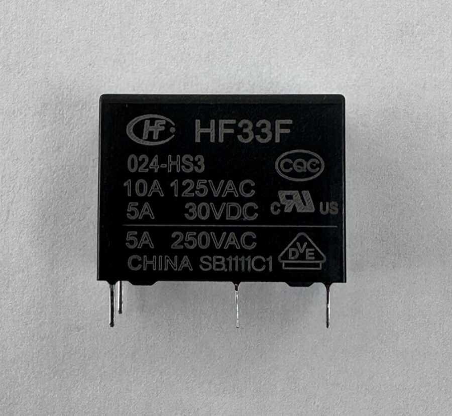 Hongfa HF33F-024-HS3 24V 5A 4 Pin Kombi Rölesi