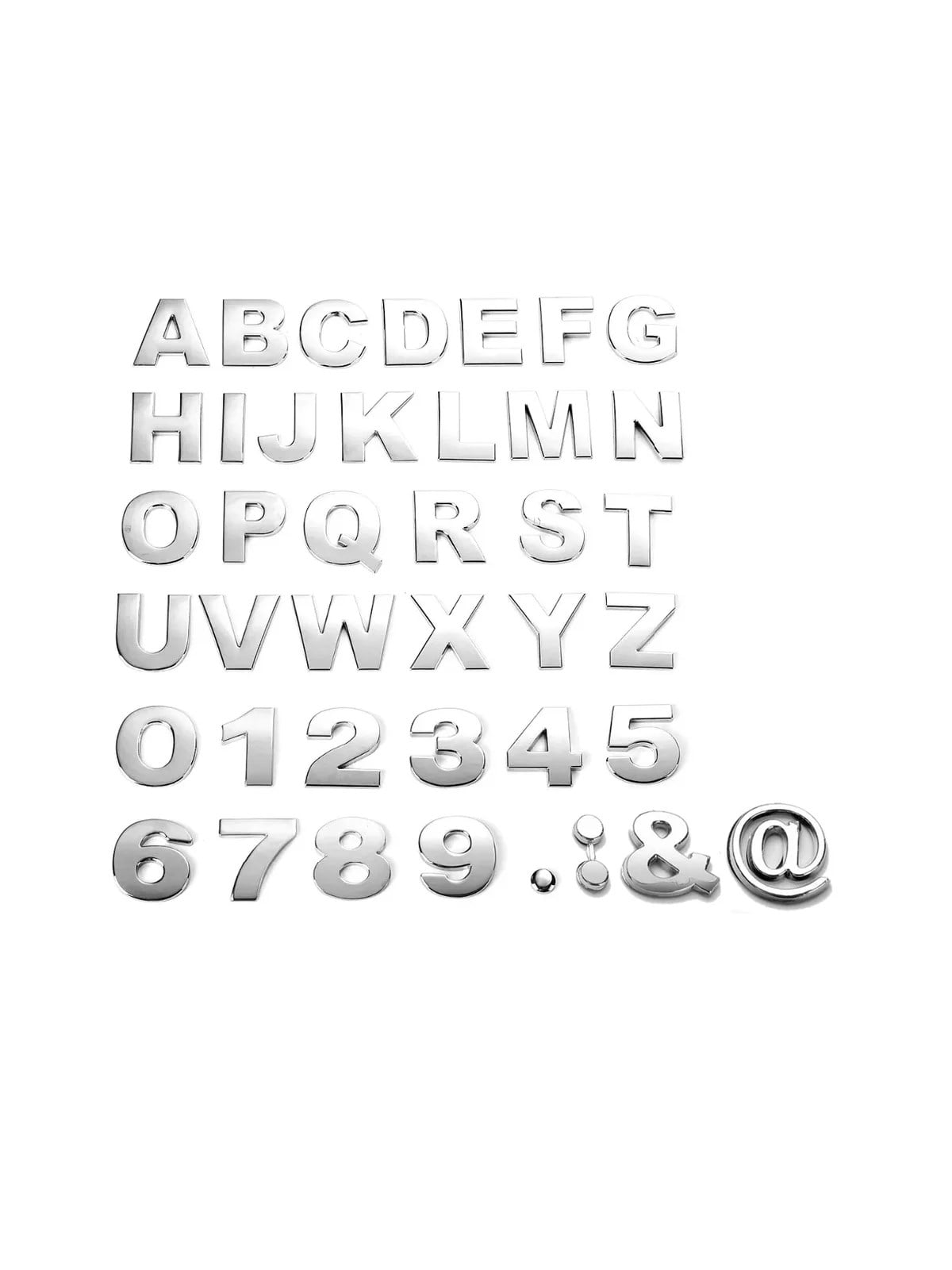 I Harfi Krom Yapışkanlı 5 cm Büyük Boy