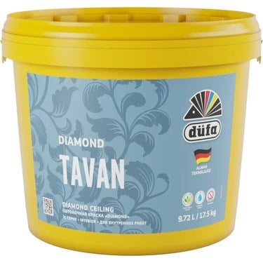 İç Mekan Kullanımı İçin 17.5 LT Beyaz Tavan Boyası